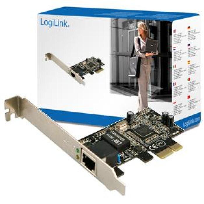 Logilink PC0029A tīkla karte, PCIe x1