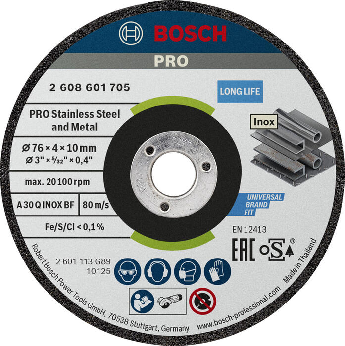 Slīpēšanas disks 76 x 4 x