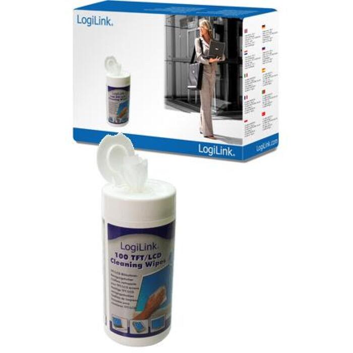 Logilink TFT LCD tīrīšanas salvetes RP0003