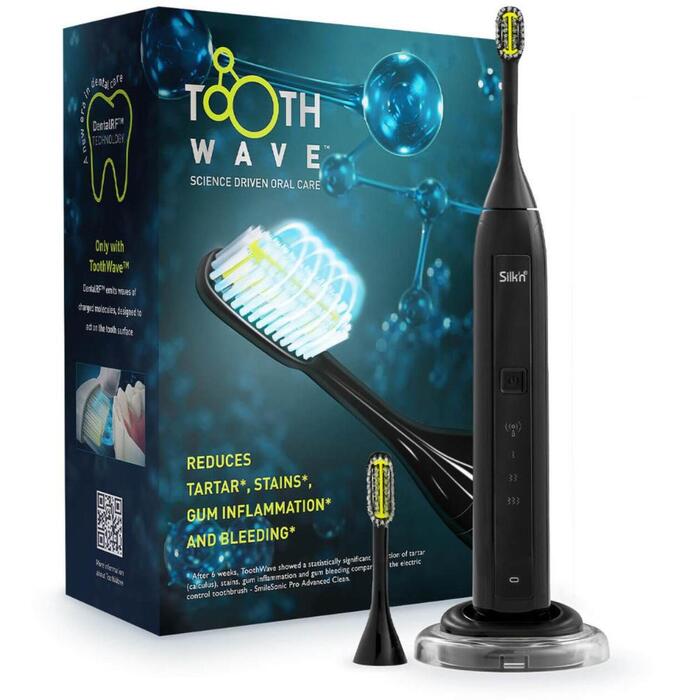 Silkn ToothWave Melns TW1PE3Z001, 100-240 V