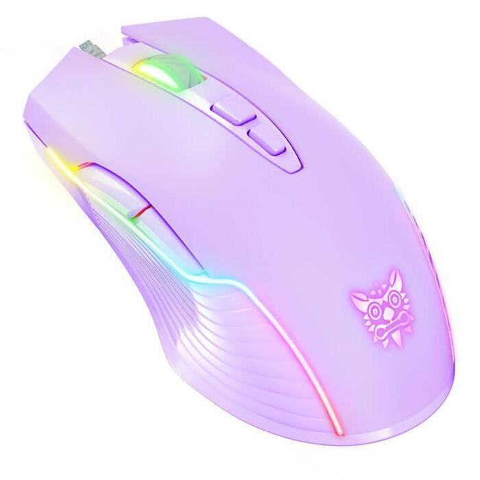 Onikuma RGB datorpele CW905 Violeta, 132g