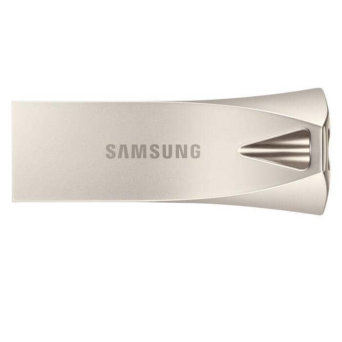 Samsung MUF-512BE3/APC BAR Plus USB-накопитель 512 GB USB 3.2 Gen 1 до 400 MB/s чтение до 110 MB/s запись USB-A Silver (MUF-512BE3/APC)