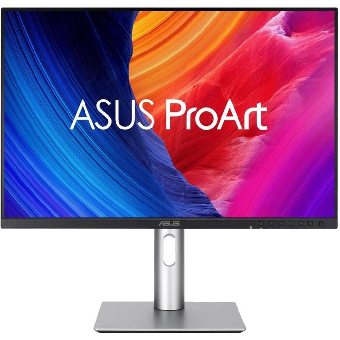 Asus ProArt Display PA248QV Gen2 (PA248QFV) (61.2 cm (24.1 inch), black/silver, WUXGA, IPS, DP, HDMI, USB hub, 100Hz panel) (90LM05K1-B01K71)