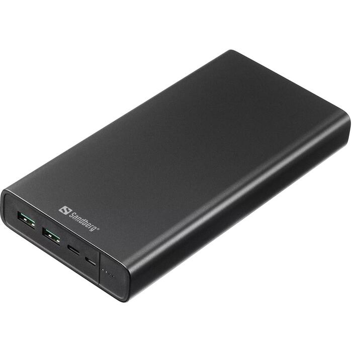 Sandberg Powerbank 420-63, 38400mAh, 100W, 2xUSB-A