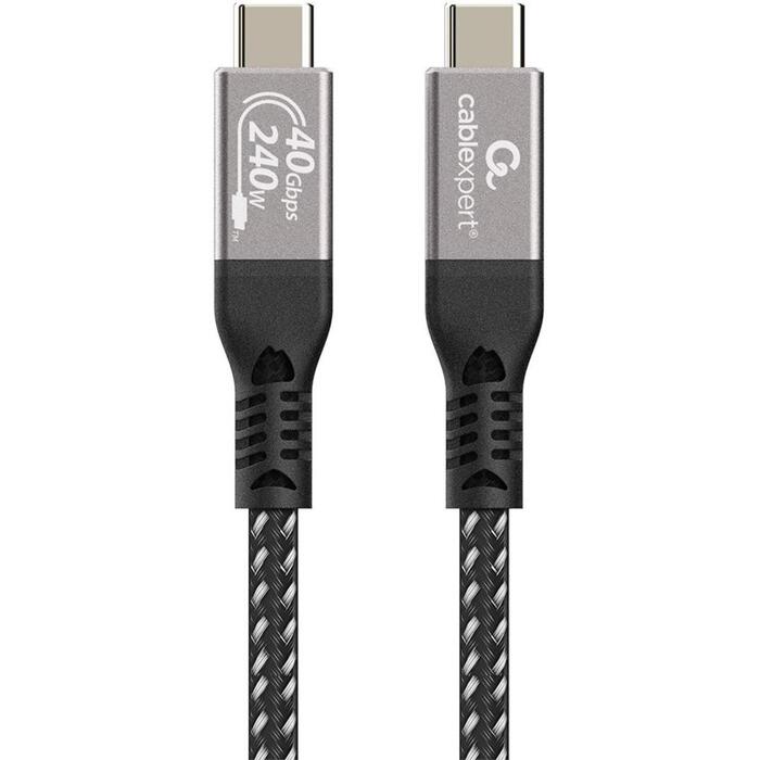 Gembird CCBP-USB4-CMCM240-0.3M, USB4 Type-C strāvas
