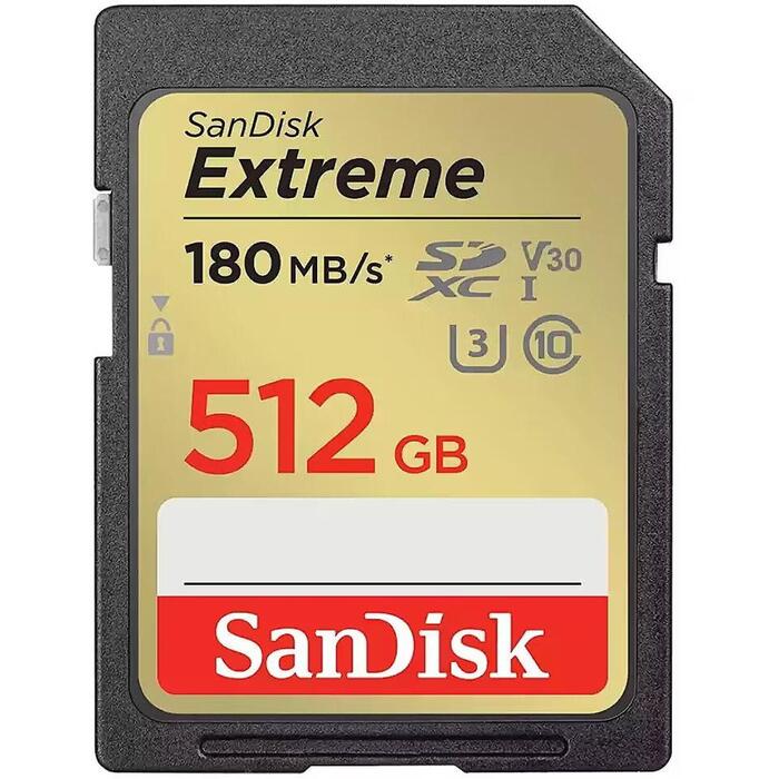 SanDisk Extreme SDSDXVV-512G-GNCIN atmiņas karte, 512GB