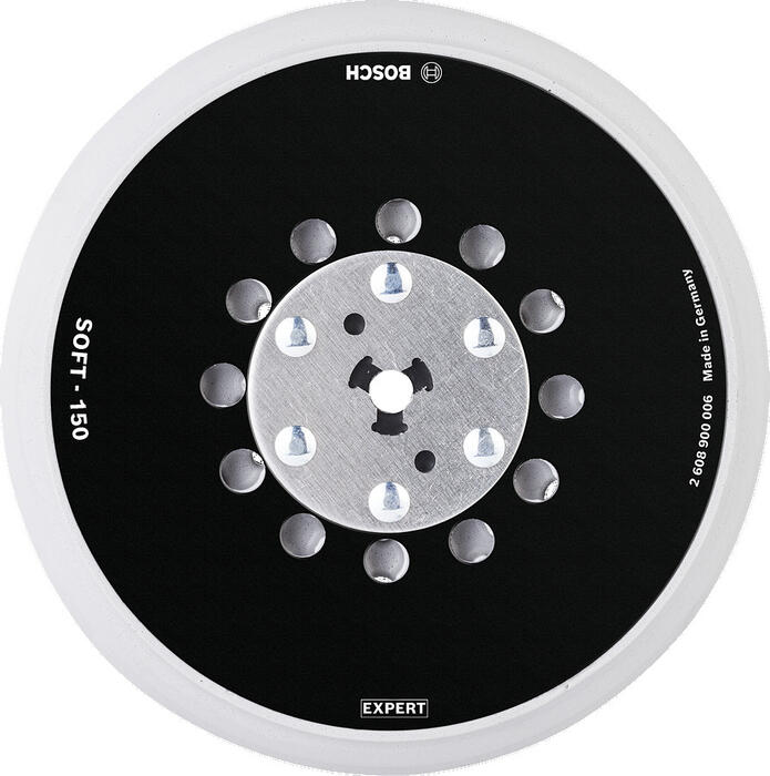 Slīpēšanas pamatne 150mm,Soft GET 75-150
