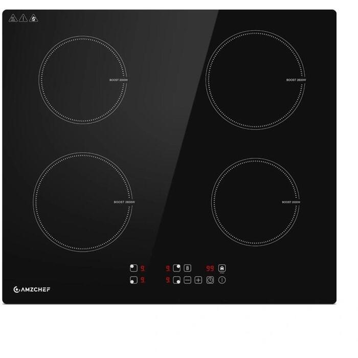 AMZCHEF CE-T-74IB4xyzf-CS 4 zonu indukcijas plīts