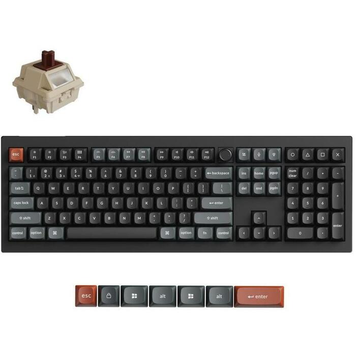 Keychron V6 Ultra 8K bezvadu mehāniskā