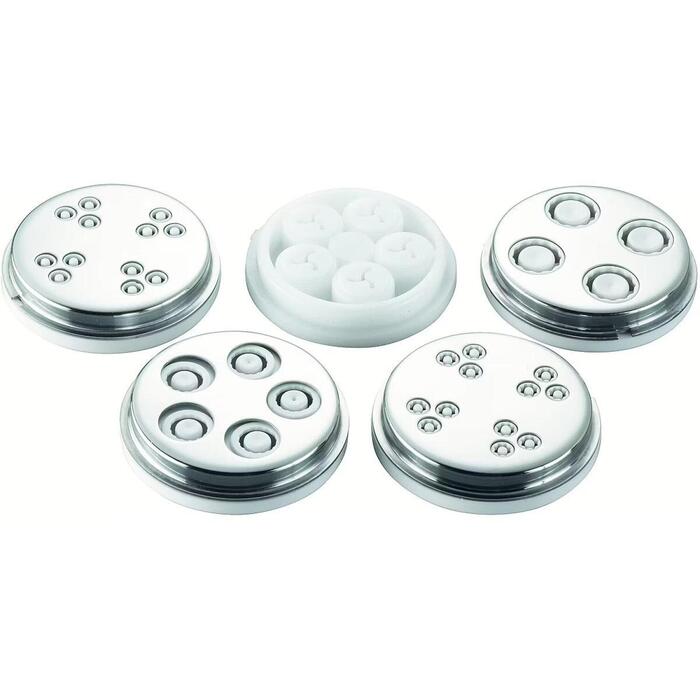 Gorenje маленькие насадки для пасты, 5 шт., MMC-SMP5, 200г, нержавеющая сталь (MMC-SMP5)