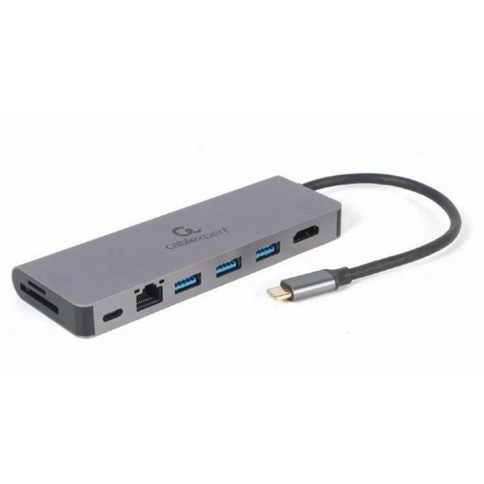 Gembird USB centrmezgls A-CM-COMBO5-05 5-in-1, 1