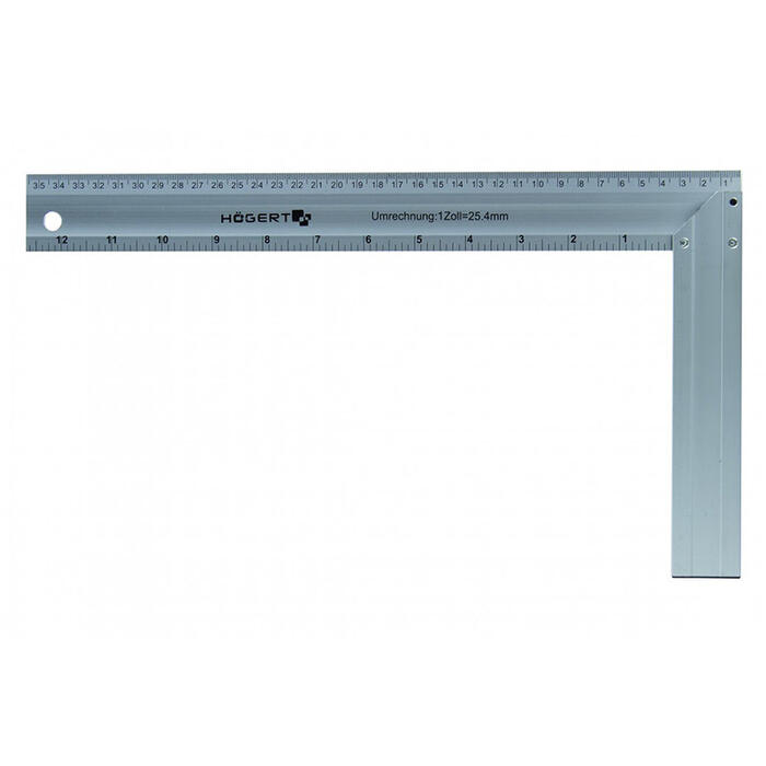 Hogert mērlente HT4M203, 350x190mm, alumīnija sakausējums
