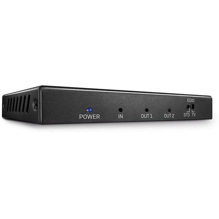 Lindy I/O видеораспределитель 38235 2x HDMI 18G, черный (38235)