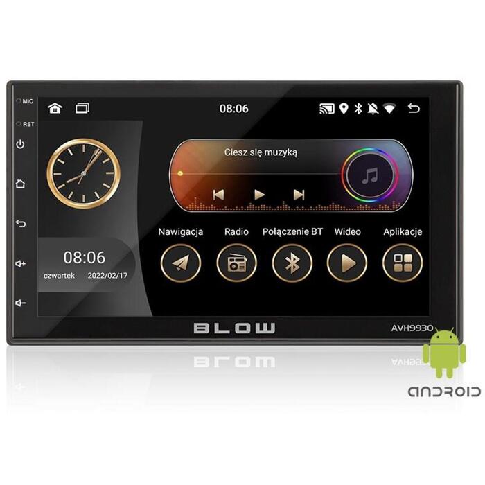 BLOW AVH-9930 78-320#, 2DIN, 7", GPS