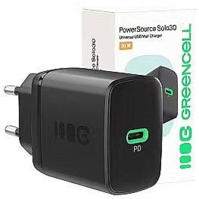 Green Cell PowerSource Solo30 CHARB-GC-30C-B, 30W