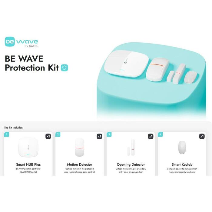 Satel Kontroles panelis WRL/BEWAVE PROTECTION KIT