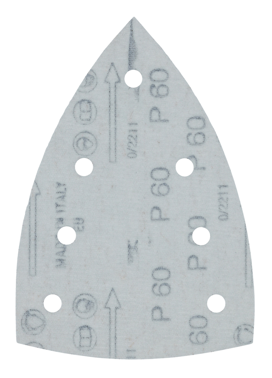 Slīppapīrs MAKITA E-23422 100x150 mm K60