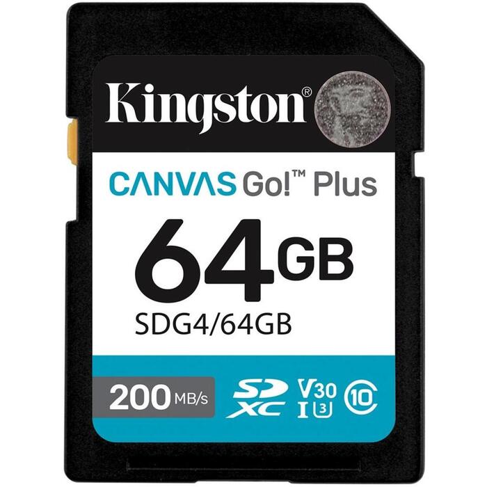 Kingston Kaste Go! Plus SDXC SDG4/64GB