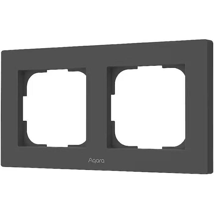 Aqara FE-X01D-G, 2-vietu slēdžu rāmis H2