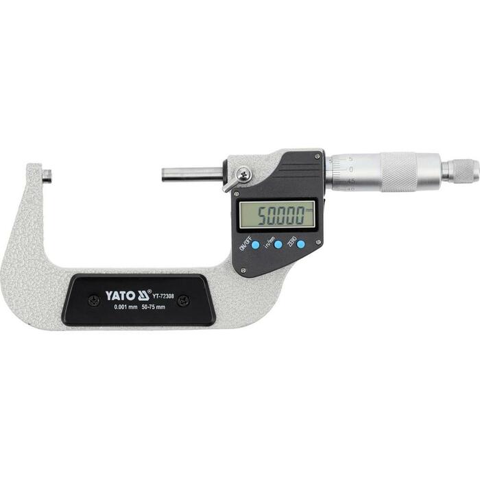 Yato YT-72308 Digitālais ārējais mikrometrs 50-75