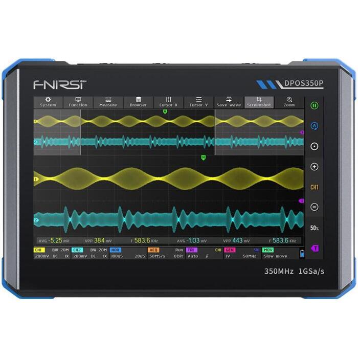 Fnirsi 4-in-1 digitālais osciloskops DPOS350P, 350
