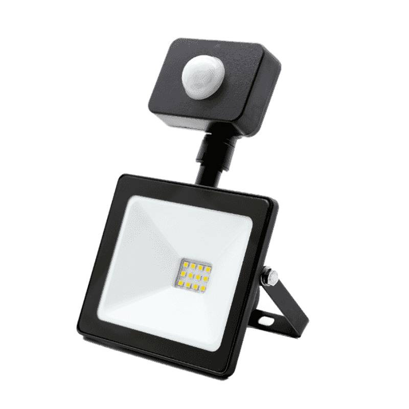 Прожектор LED 10 Вт 800-900 лм 4000 К с датчиком движения 9074336 БЕСК (9074336)