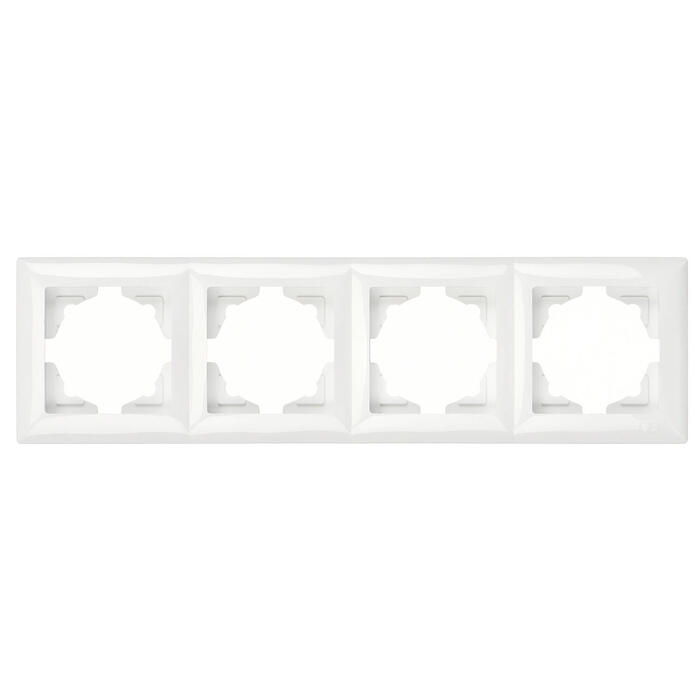 Visage rāmītis, 4 vietas balts 01281100-000145