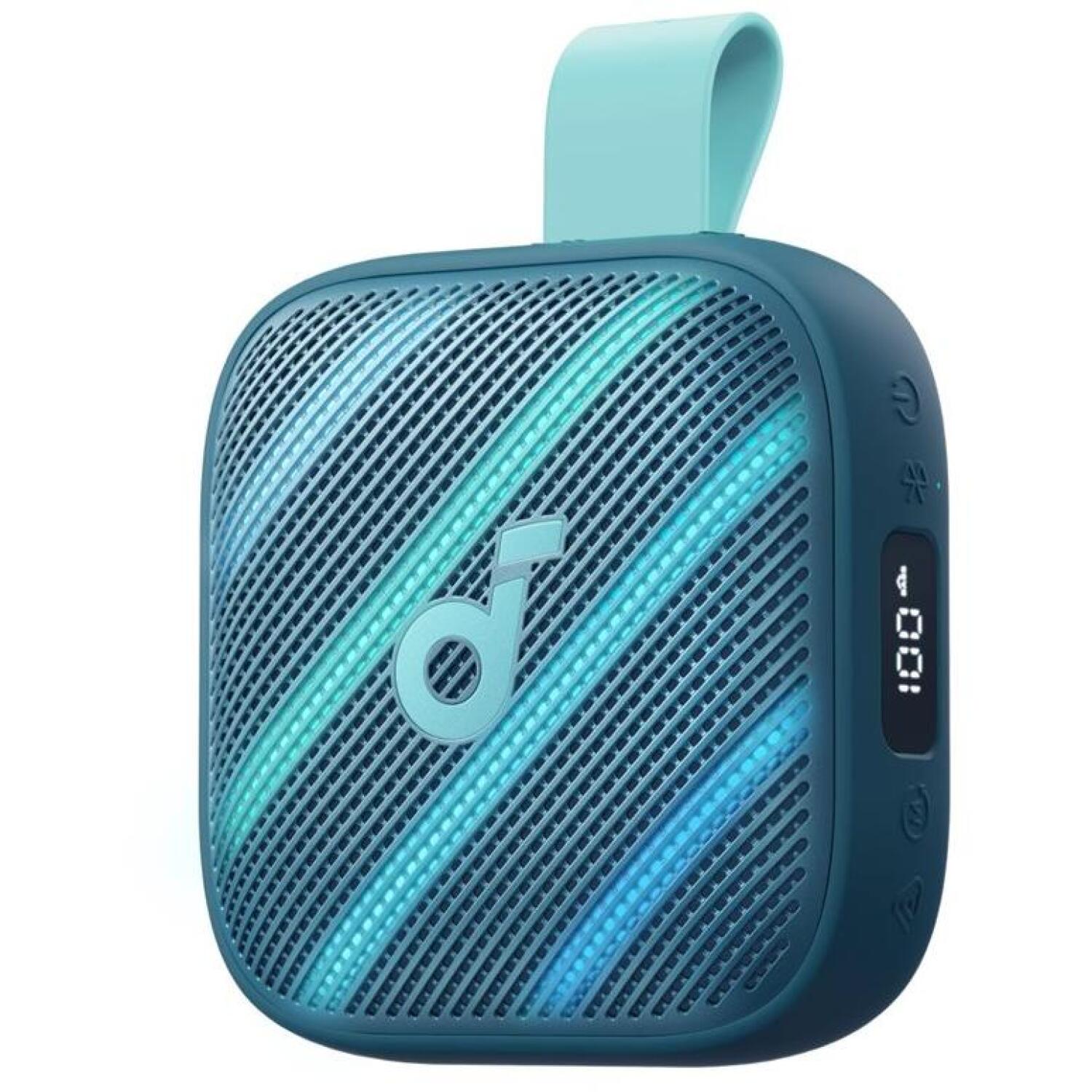 Anker Soundcore колонка Boom Go 3i D5103030, 15 Вт, Bluetooth 6.0, 24 ч, синий, водонепроницаемая, портативная (D5103030)