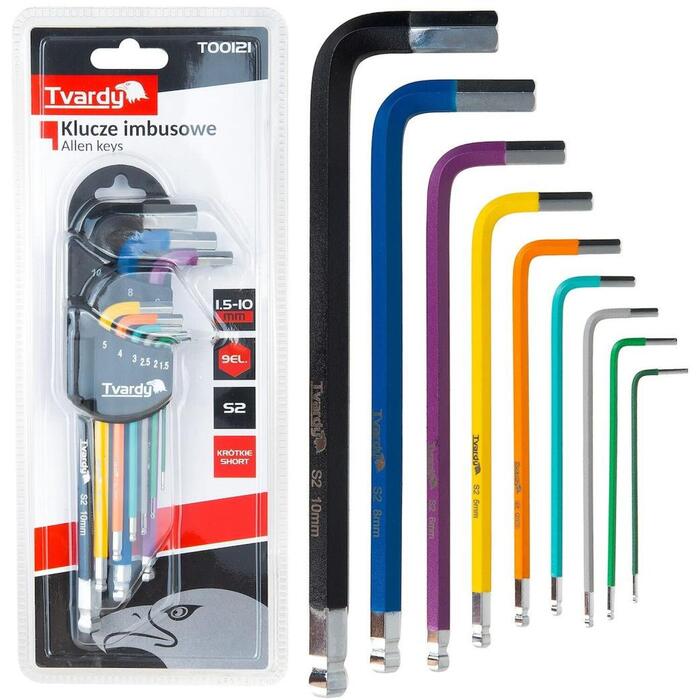 Tvardy Imbusats Atslēgu Komplekts T00121, 1