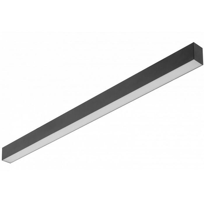 Gtv LED линейный светильник LUNA LD-LUN40WNB-00-A, 40 W, 3200 lm, 4000 K, IP20, 100°, 120 см, черный (LD-LUN40WNB-00-A)