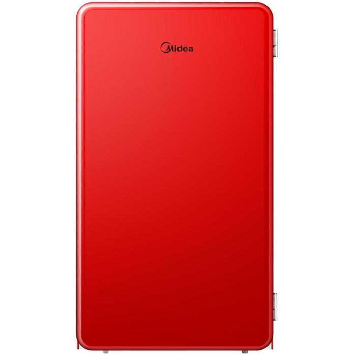 Midea Холодильник MDRD142SLE32, 93L, 41dB, класс E, отдельно стоящий, 1 дверь, красный (MDRD142SLE32)