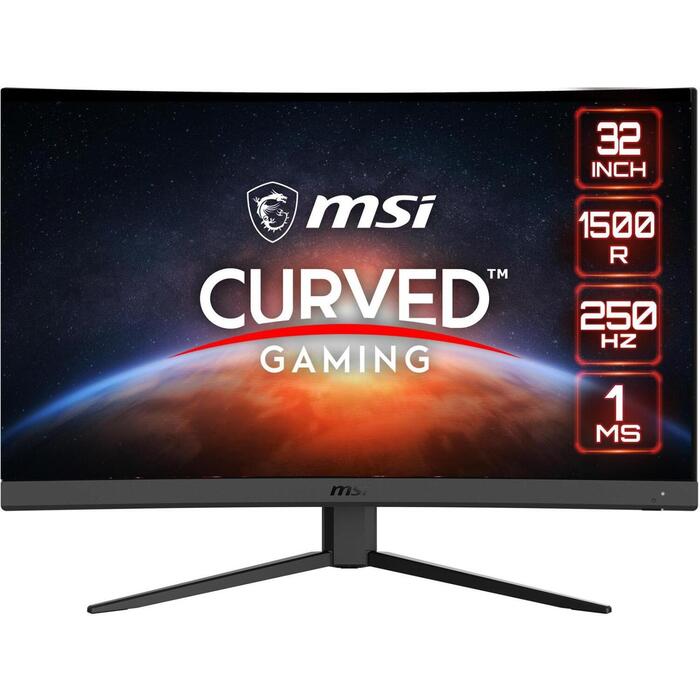 MSI G32C4X ЖК-монитор, 31,5", 1920x1080, Full HD, 250Гц, 1мс, 16:9, изогнутый, FreeSync Premium, VESA (G32C4X)