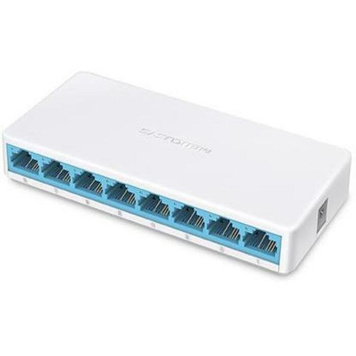 Mercusys galda komutators MS108, 8 RJ45