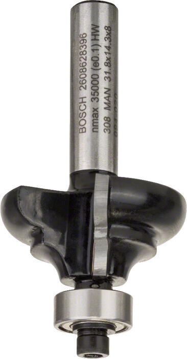 Daudzprofilu frēze HM R=4,8mm, l=14mm