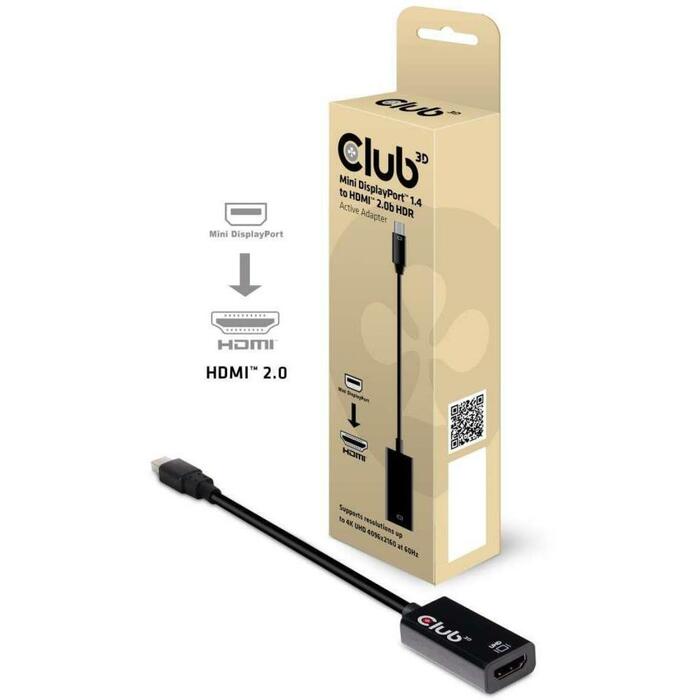 Club3D adapteris CAC-1180 Mini DisplayPort 1