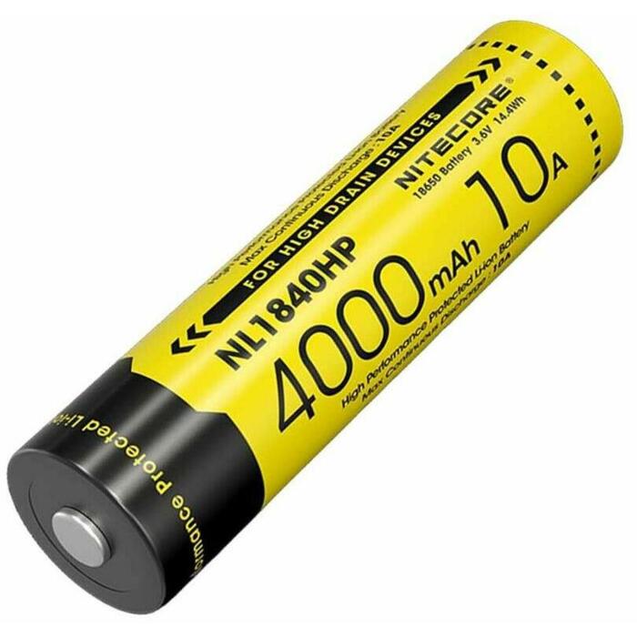 Nitecore Lādējāmās baterijas NC-NL1840HP, 4000 mAh
