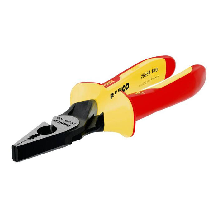 Izolētas kombinētās knaibles 180 mm 1000 V VDE 2628_S-180 BAHCO (2628_S-180)