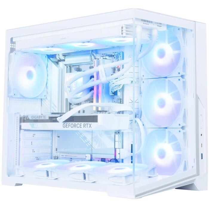 Zalman D40 WHITE, Midi Tower datora