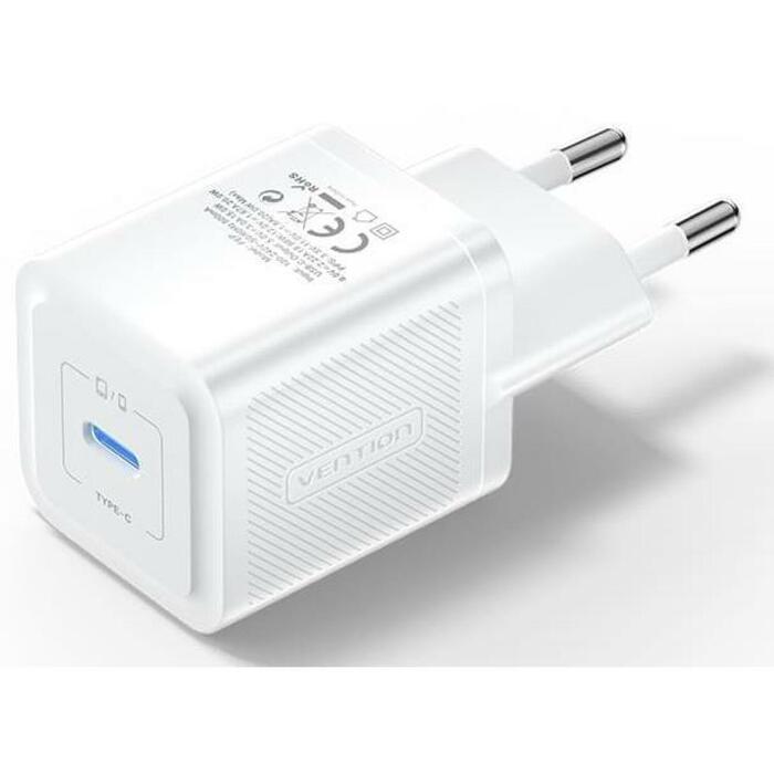 Vention lādētājs FEPW0-EU 20W PD, 100-240V