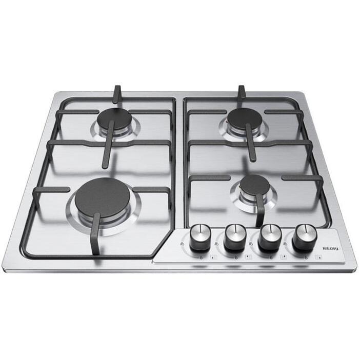Iseasy 4-degvietu gāzes plīts MGBG-604C, 1kW