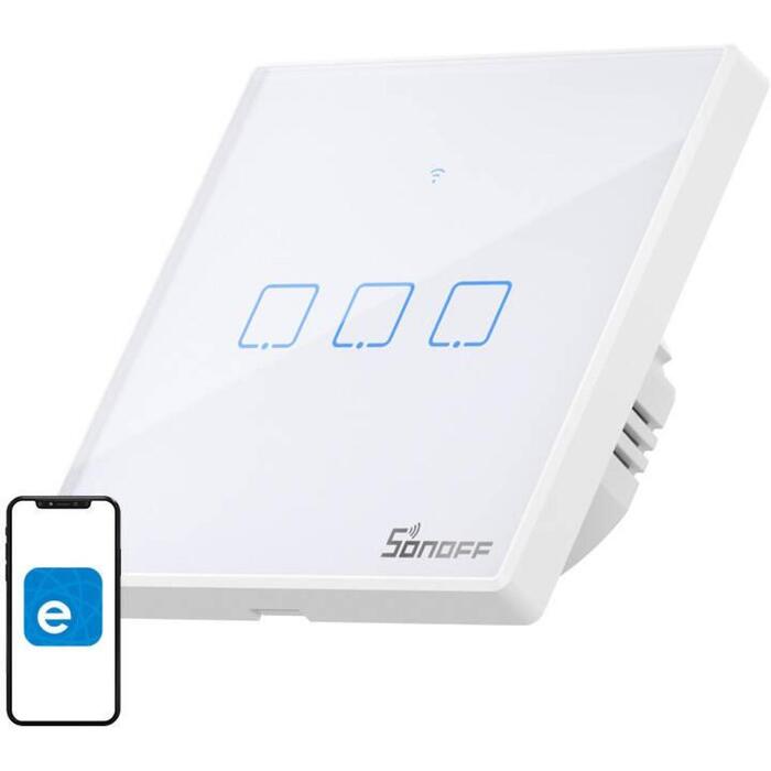 Sonoff viedais gaismas slēdzis T2EU3C-TX, 100240