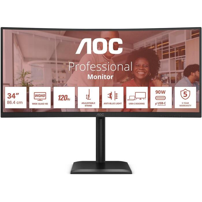 Aoc LCD monitors CU34E4CV 34" WQHD