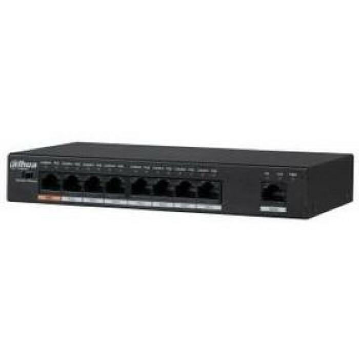 Dahua DH-PFS3009-8ET1GT-96-V2 komutators 8 porti, 8