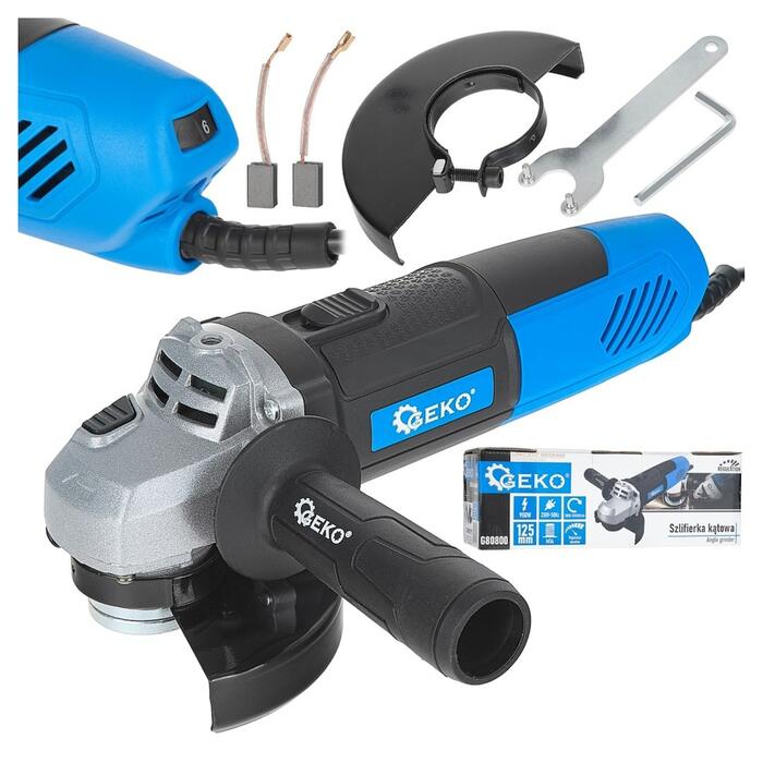 Geko leņķa slīpmašīna 125mm G80800, 900W