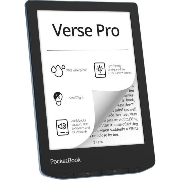 Pocketbook E-lasītājs PB634-A-WW 6" 16GB 1072x1448