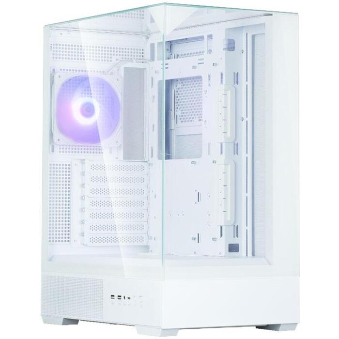 Zalman P40 PRISM PLUS WHITE, ATX