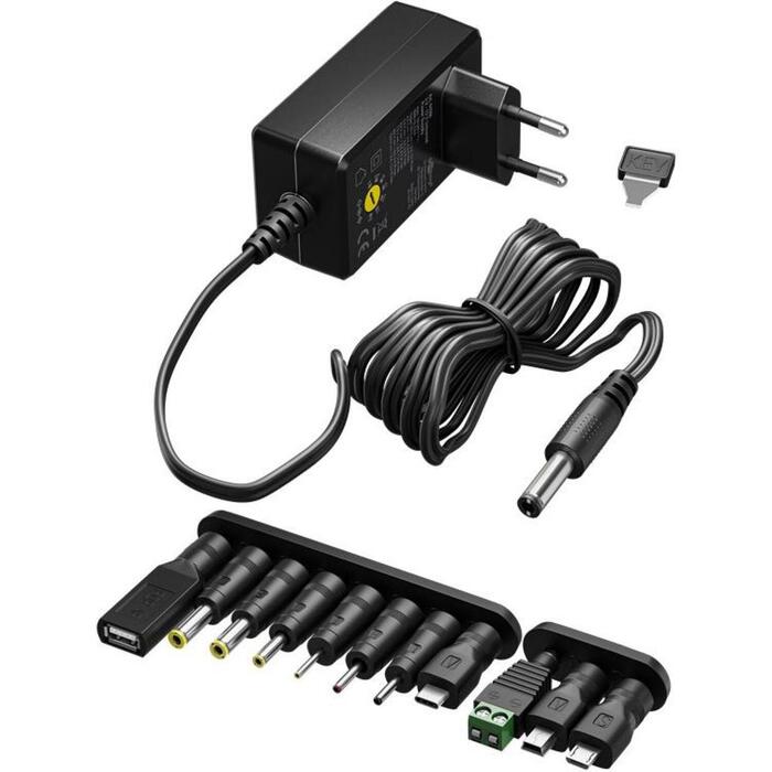Goobay Strāvas adapteris 74436, 5-15V, 36W