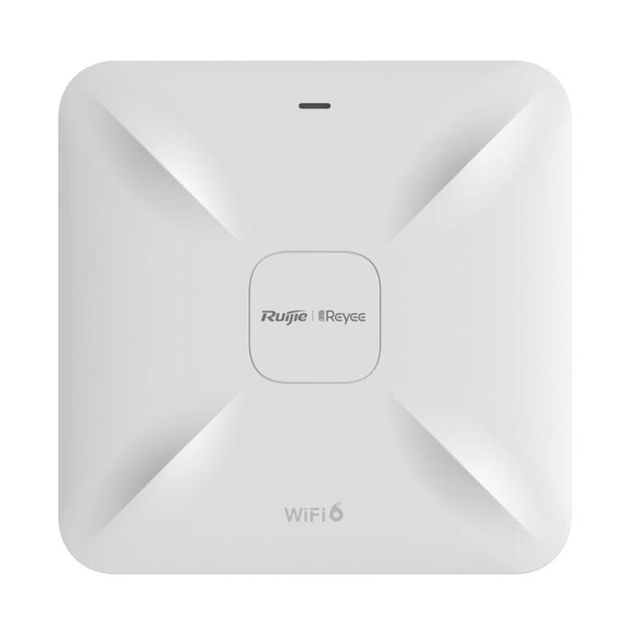 Ruijie RG-RAP2260(E) AX3200 Wi-Fi 6 Bezvadu Piekļuves Punkts (2.4GHz/5GHz, 3202Mbps, 1-Portu 2.5GbE + 1-Portu Gigabit) Griestu Uzstādīšanai Balts (RG-RAP2260(E))