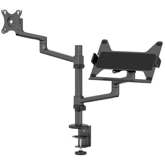 Neomounts настенный крепеж DS20-425BL2, для экранов до 27 дюймов, 8 кг, 120° наклон, 360° поворот, 180° вращение (DS20-425BL2)