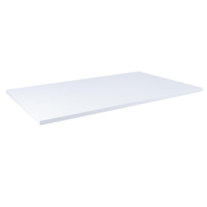 Galda virsma ERGO 140x80cm, pelēcīgi balta